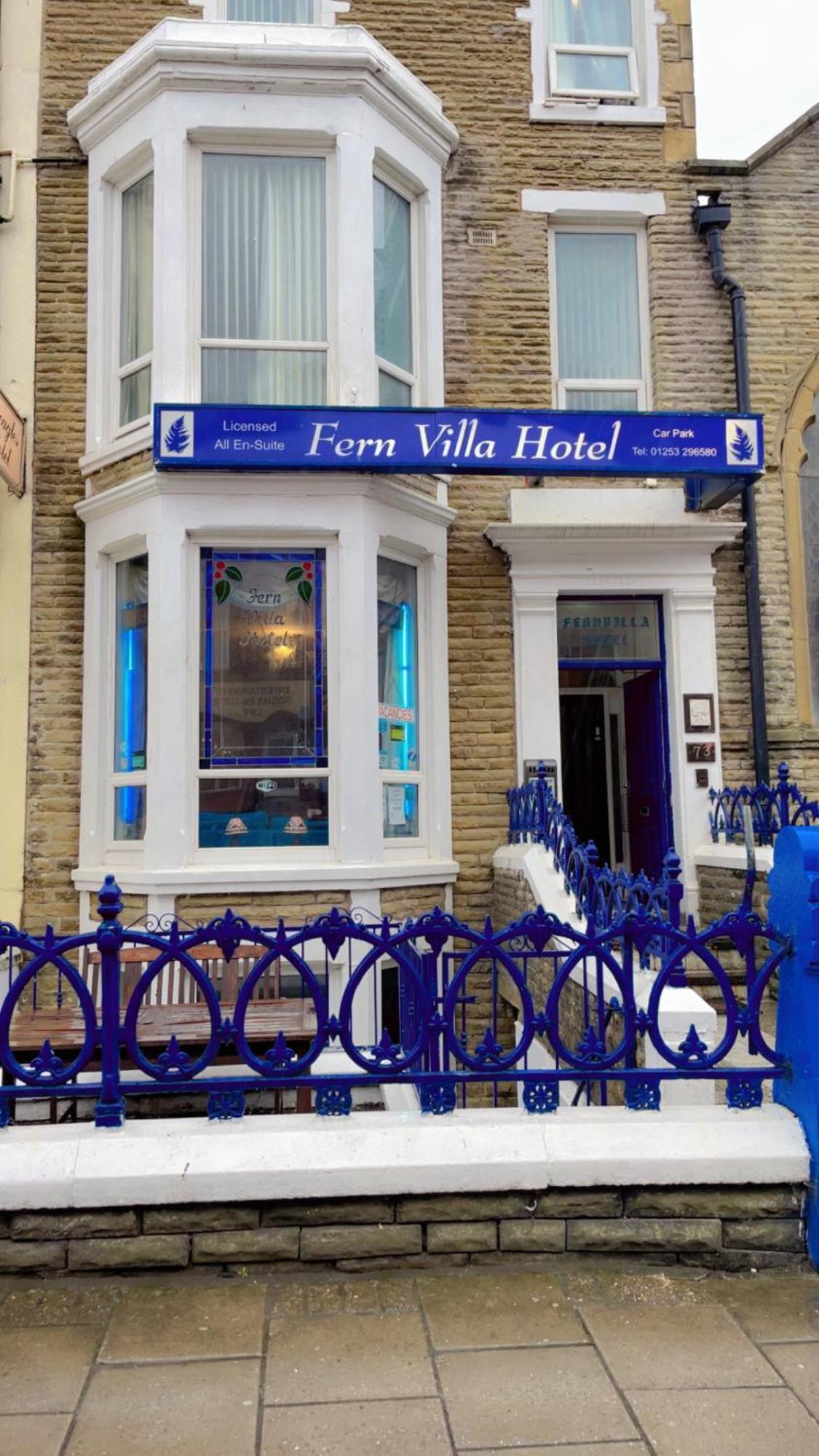 Fern Villa Hotel - Albert Road Blackpool Ngoại thất bức ảnh