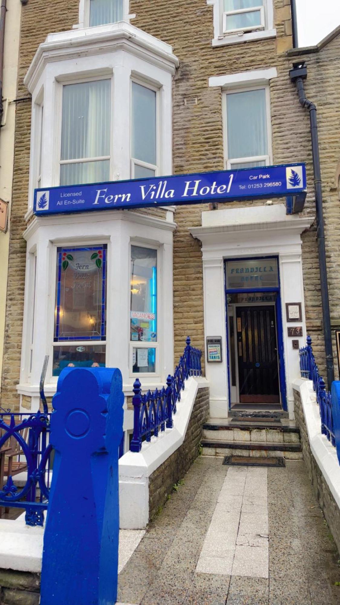 Fern Villa Hotel - Albert Road Blackpool Ngoại thất bức ảnh