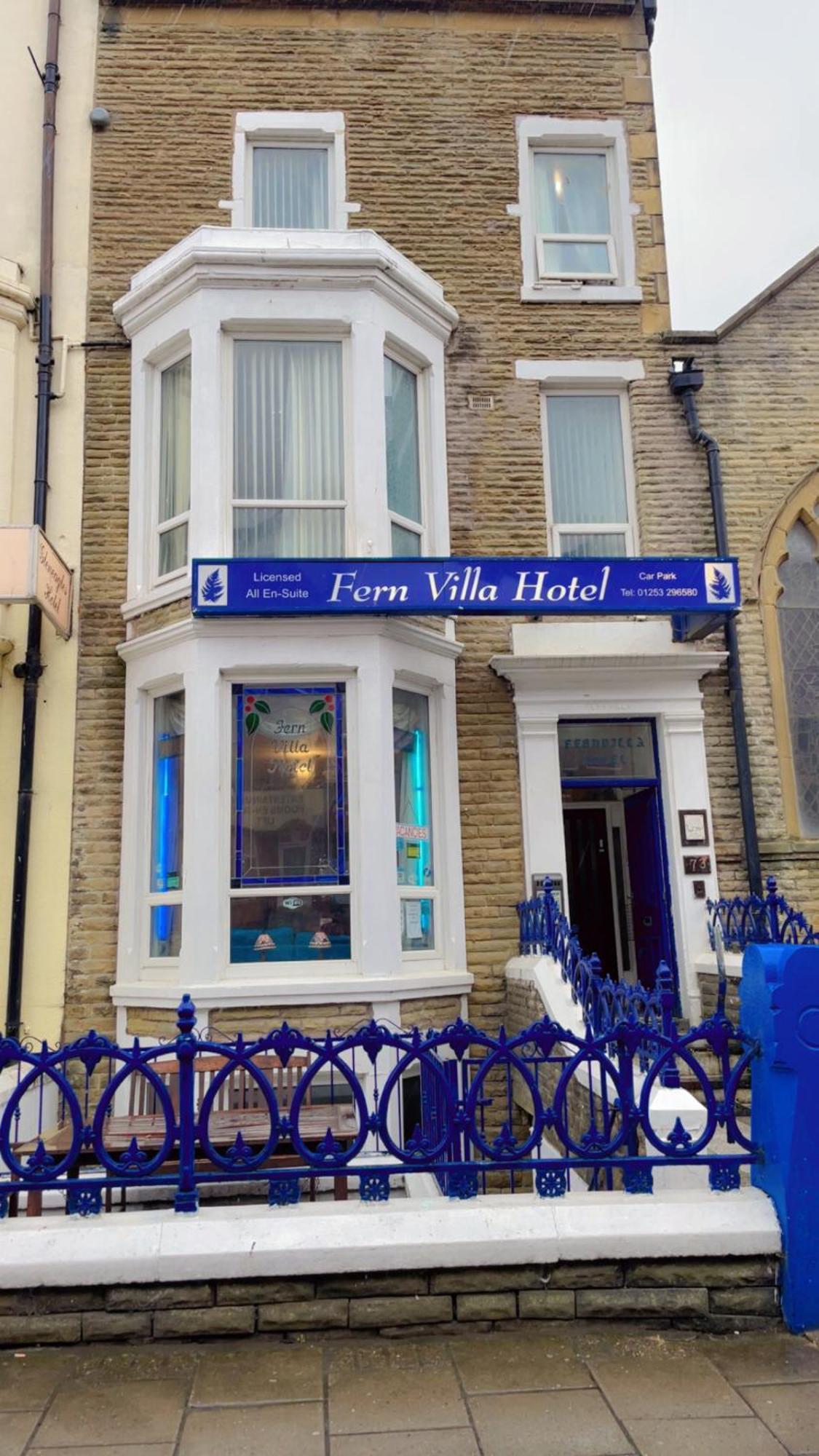Fern Villa Hotel - Albert Road Blackpool Ngoại thất bức ảnh